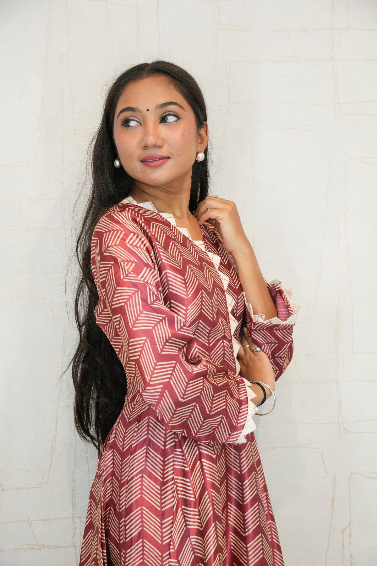 Printed Cotton Anarkali Kurti