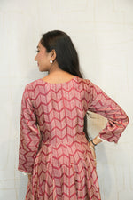 Printed Cotton Anarkali Kurti