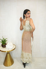 Sleeveless Embroidered Ethnic Kurti with Pant Set for Women