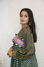 Ethnic Embroidered Gown Kurti with Pant