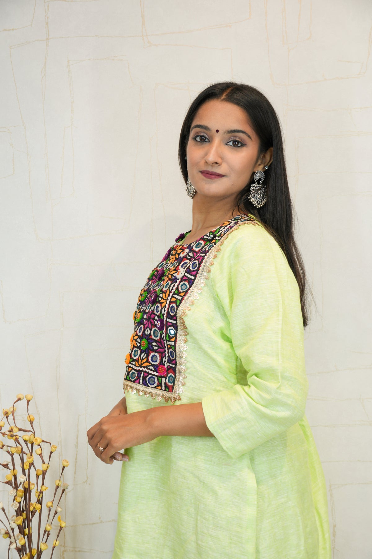 Traditional Embroidered Patiala Suit Set