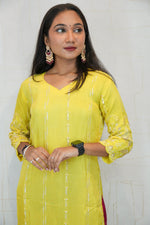 Embroidered Ethnic Kurti