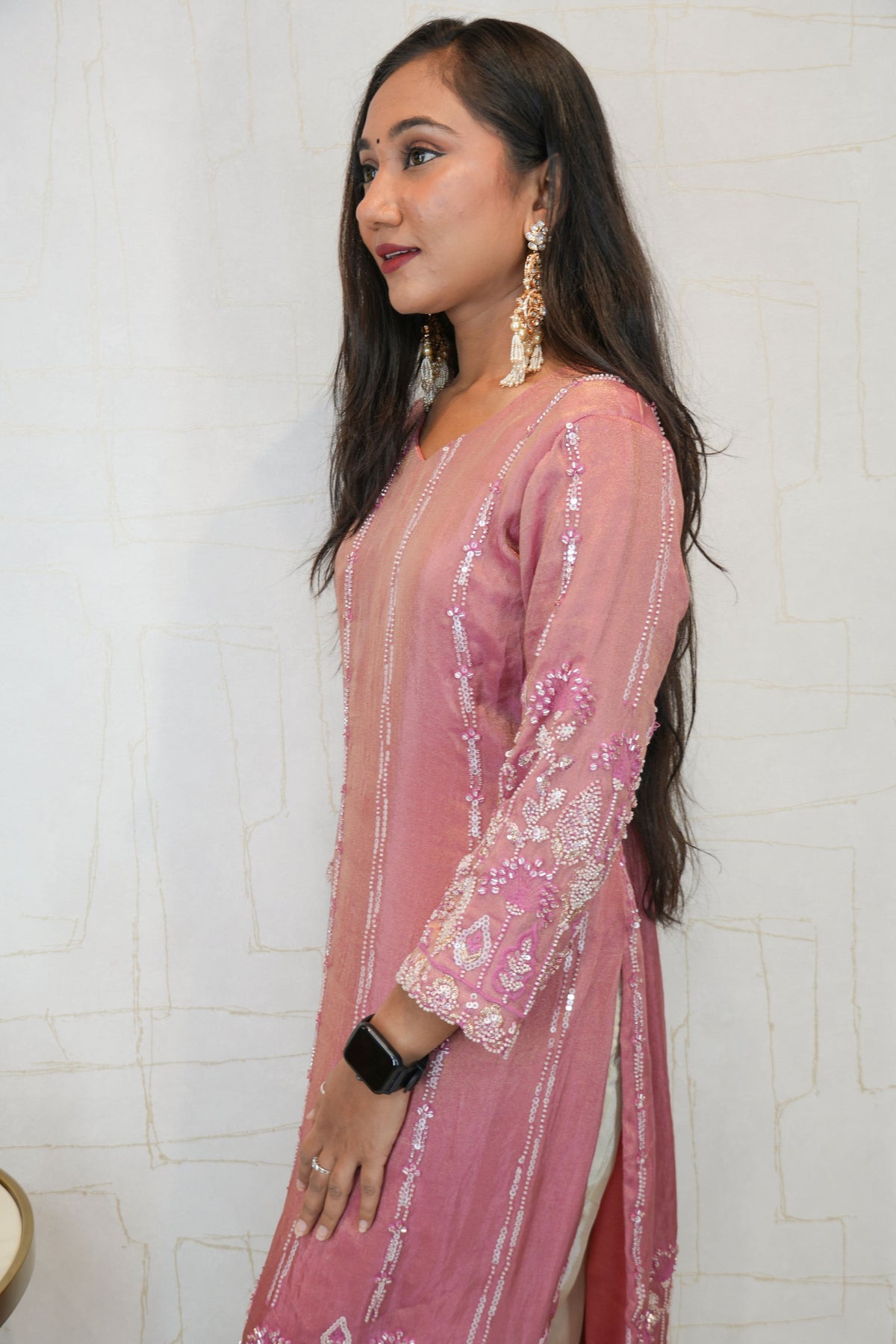 Embroidered Ethnic Kurti