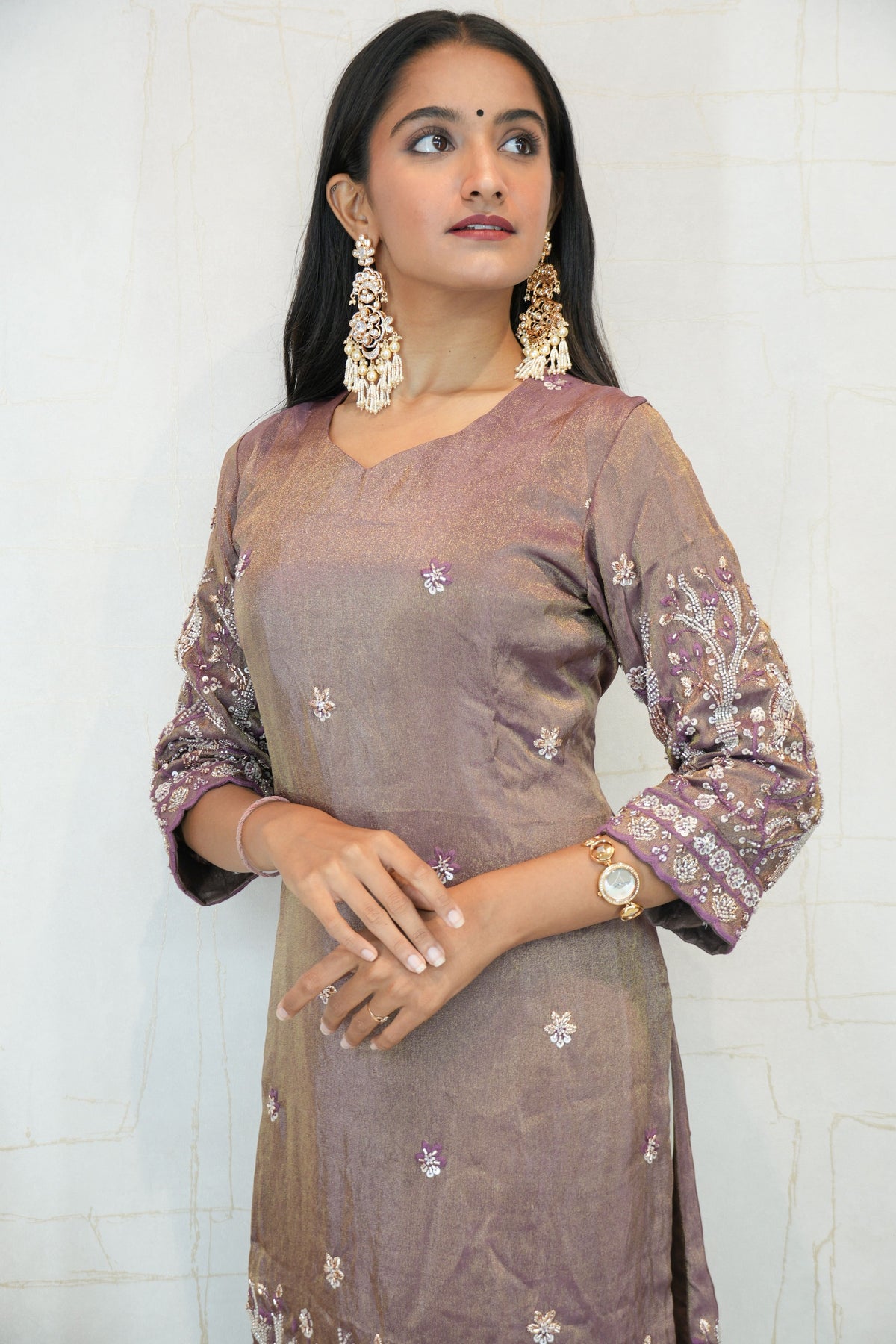Embroidered Ethnic Kurti