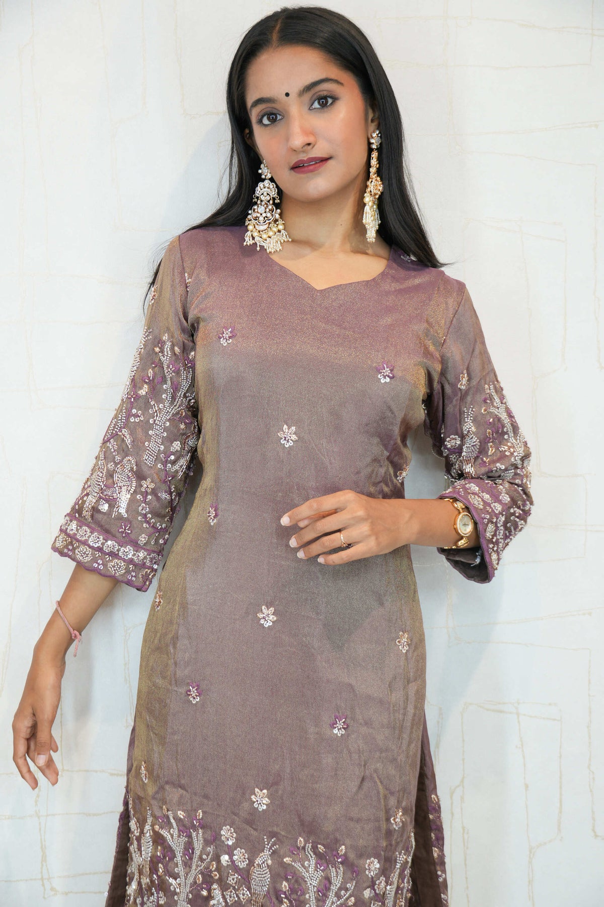 Embroidered Ethnic Kurti