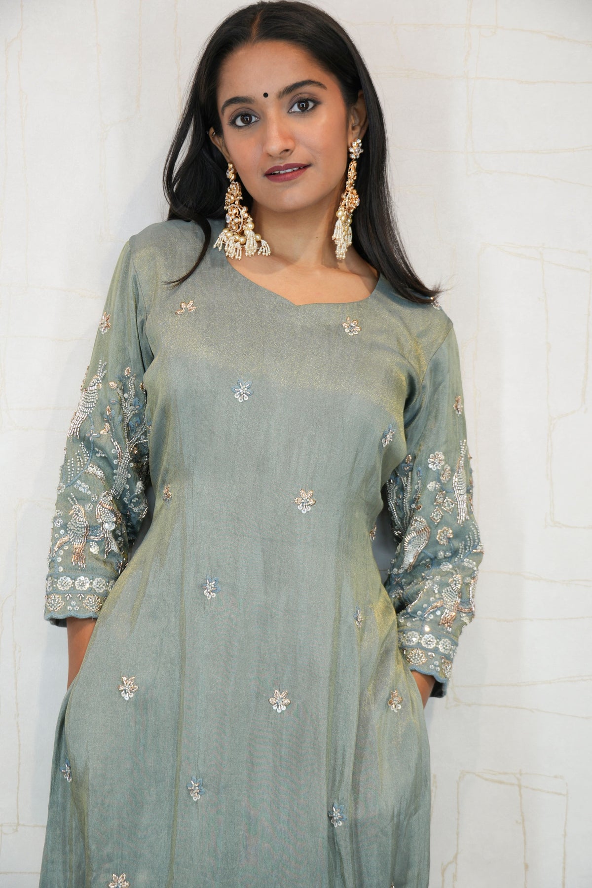 Embroidered Ethnic Kurti