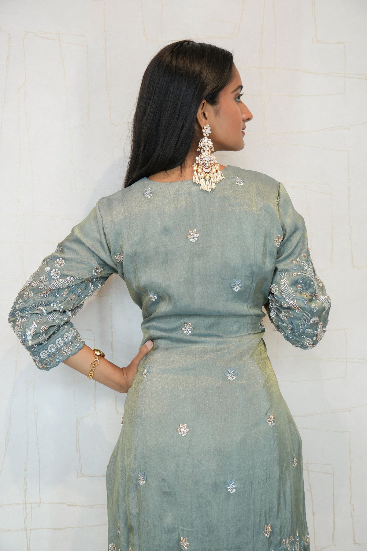 Embroidered Ethnic Kurti