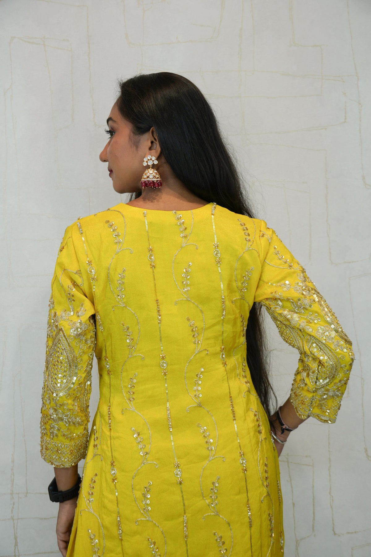 Embroidered Ethnic Kurti