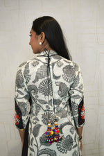 Handcrafted Kutchi Embroidered Kurti and Palazzo Set