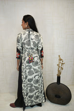 Handcrafted Kutchi Embroidered Kurti and Palazzo Set