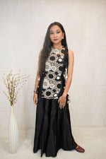 Ethnic 3-Piece Set – Kurti, Skirt & Dupatta