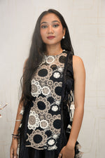 Ethnic 3-Piece Set – Kurti, Skirt & Dupatta