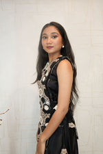 Ethnic 3-Piece Set – Kurti, Skirt & Dupatta