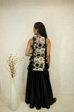 Ethnic 3-Piece Set – Kurti, Skirt & Dupatta