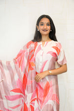 Light Pastel Pink Kurta Set with Dupatta