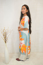 Off-White Kurta Set with Dupatta