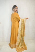 Embroidered Anarkali 3-Piece Set