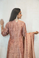 Zari Embroidered Anarkali Suit Set