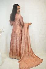 Zari Embroidered Anarkali Suit Set