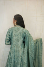 Zari Embroidered Anarkali Suit Set