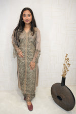 Mocha Brown Ready-to-Wear Dress