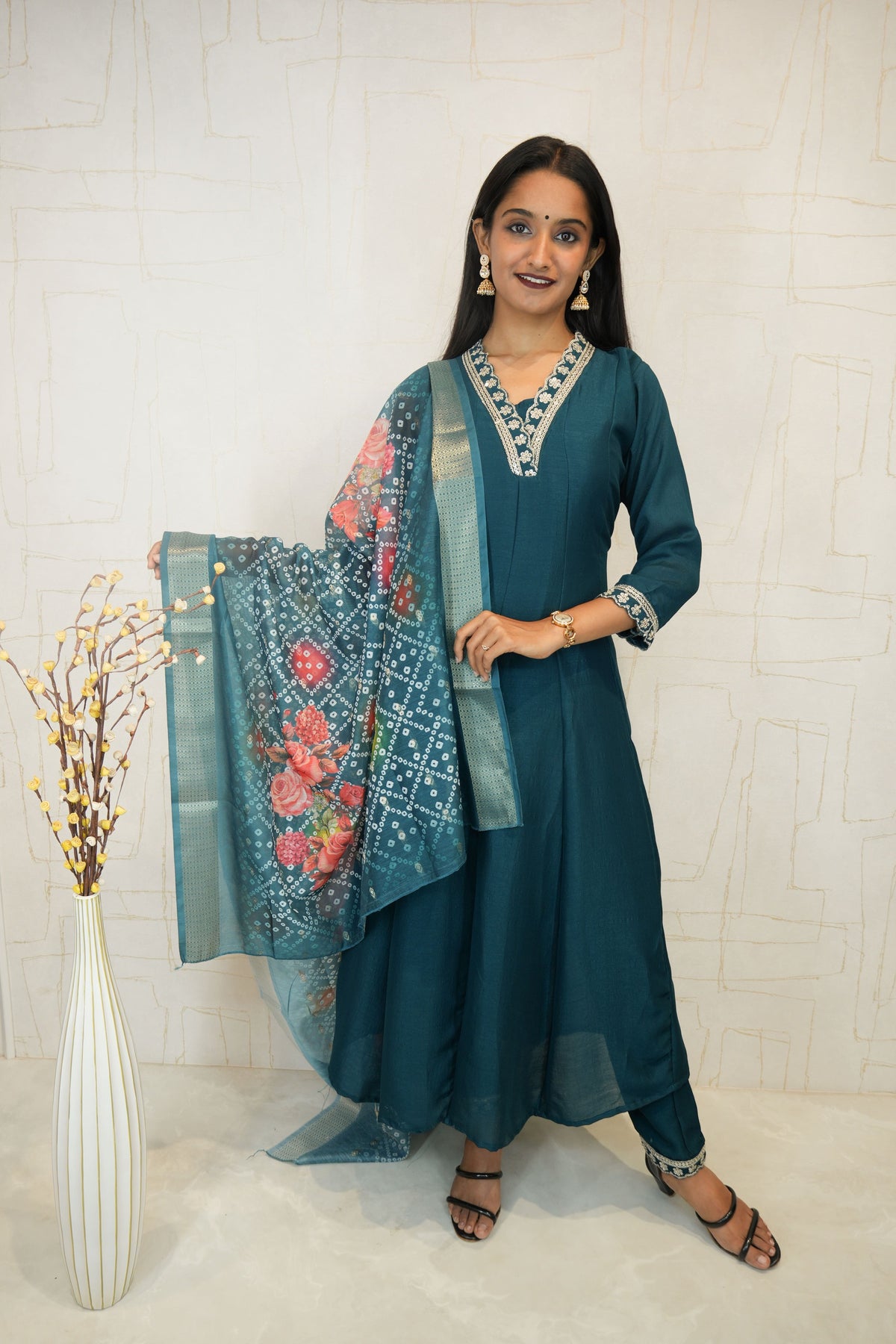 Ready-to-Wear Bandhani Dress