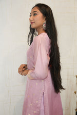 Pastel Pink Ready-to-Wear Ethnic Dress