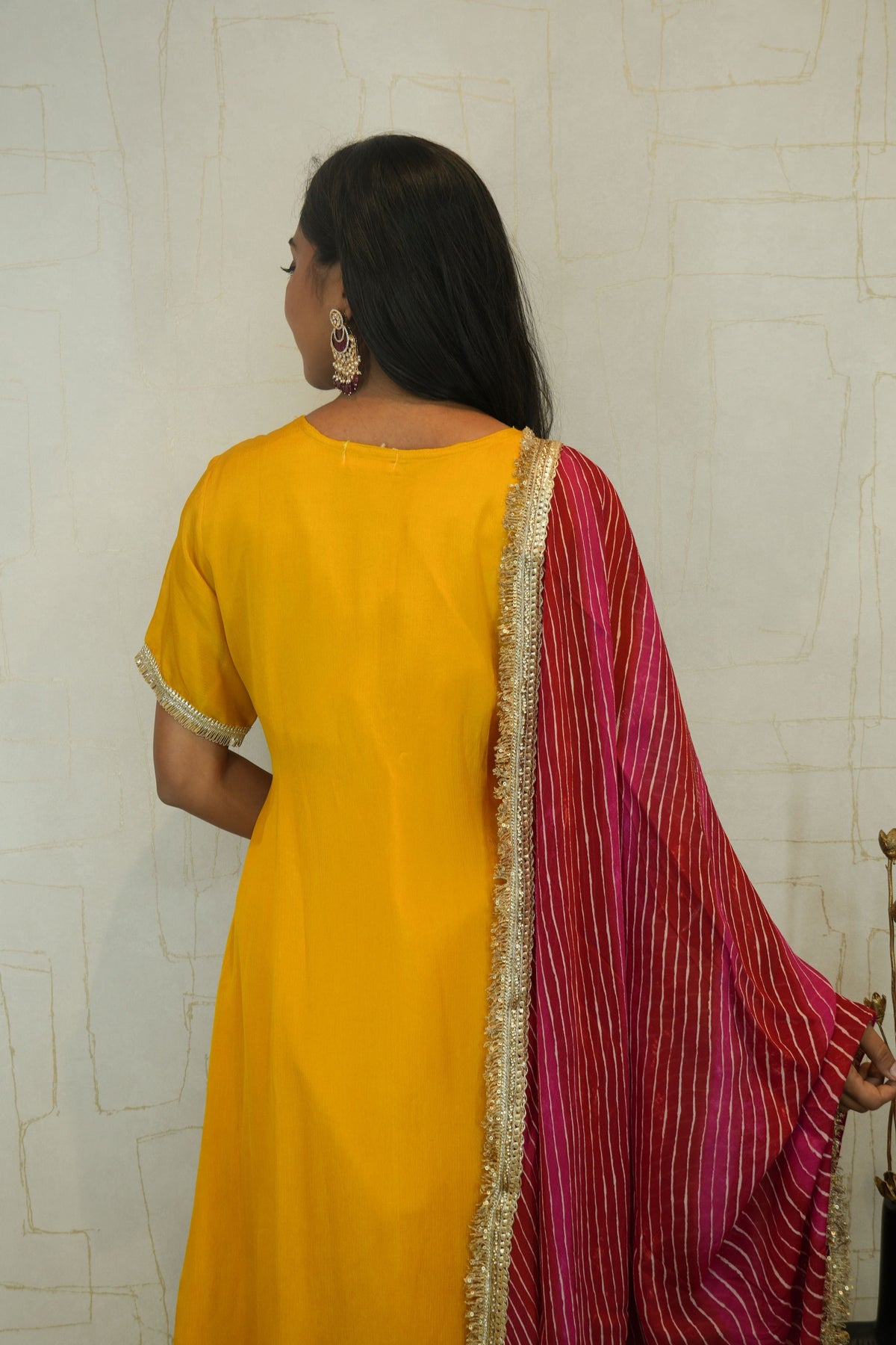 Mustard Yellow Ethnic Kurta Set