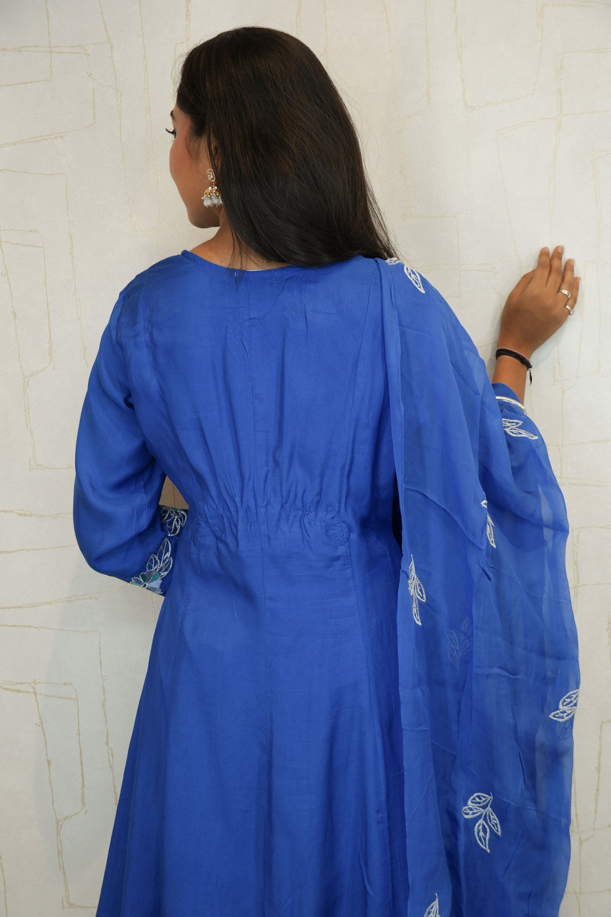 Embroidered Kurta Set with Dupatta