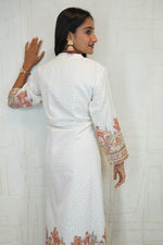 Elegant White Kurti (XXL)