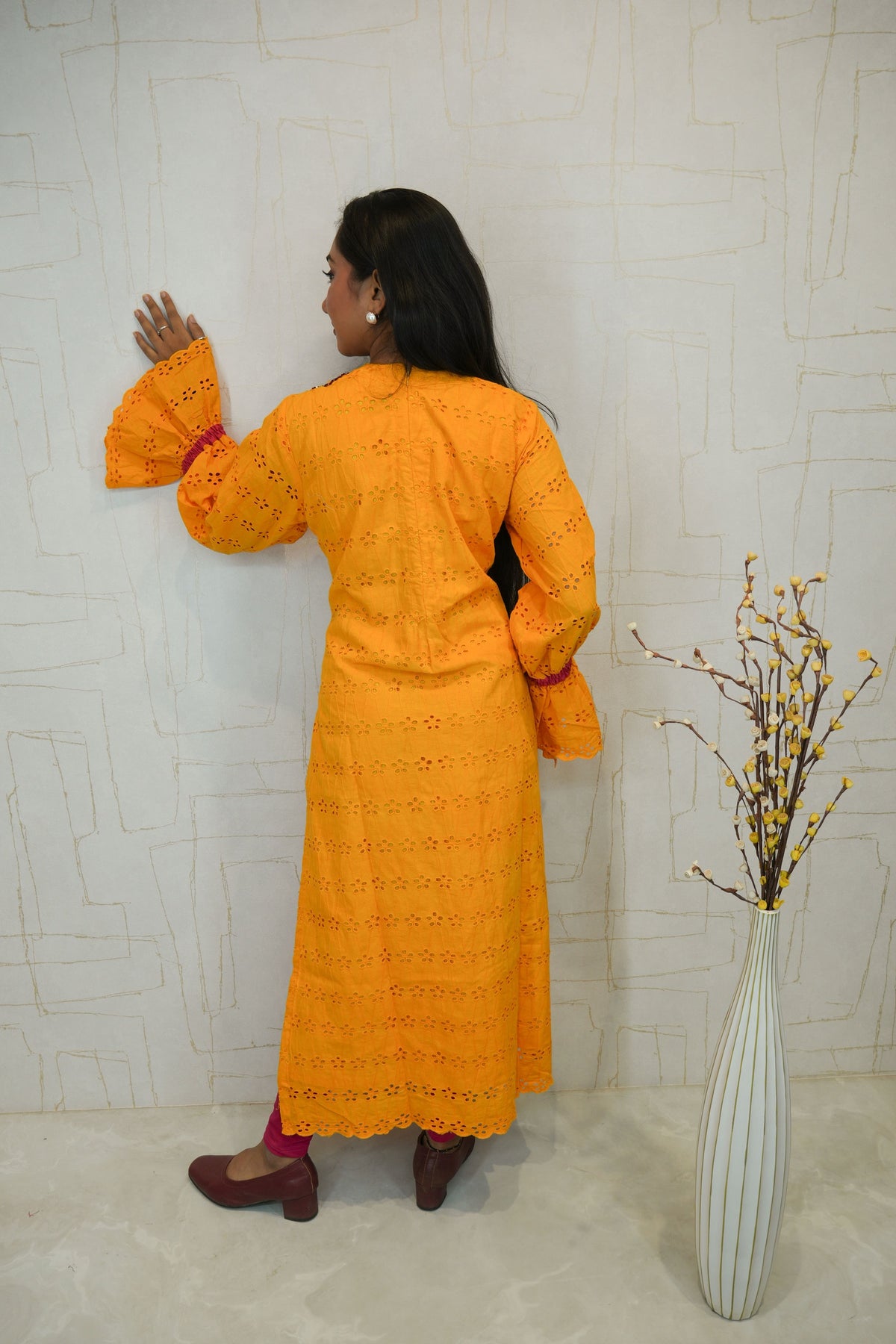 Vibrant Embroidered Kurti