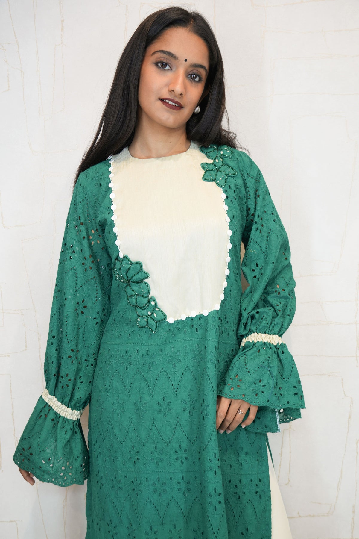 Vibrant Embroidered Kurti