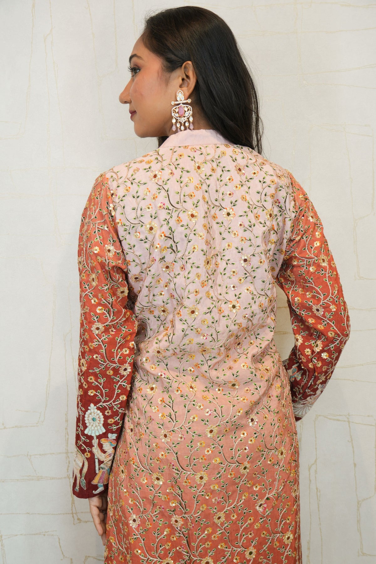 Embroidered Straight Kurta