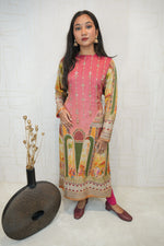 Embroidered Detailing Straight Kurti