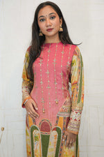Embroidered Detailing Straight Kurti