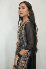 Traditional Embroidered Kurta Set