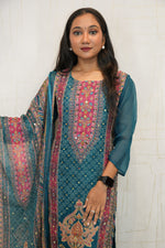 Traditional Embroidered Kurta Set
