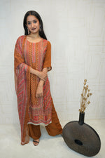 Traditional Embroidered Kurta Set (Black, Green, Mustard)