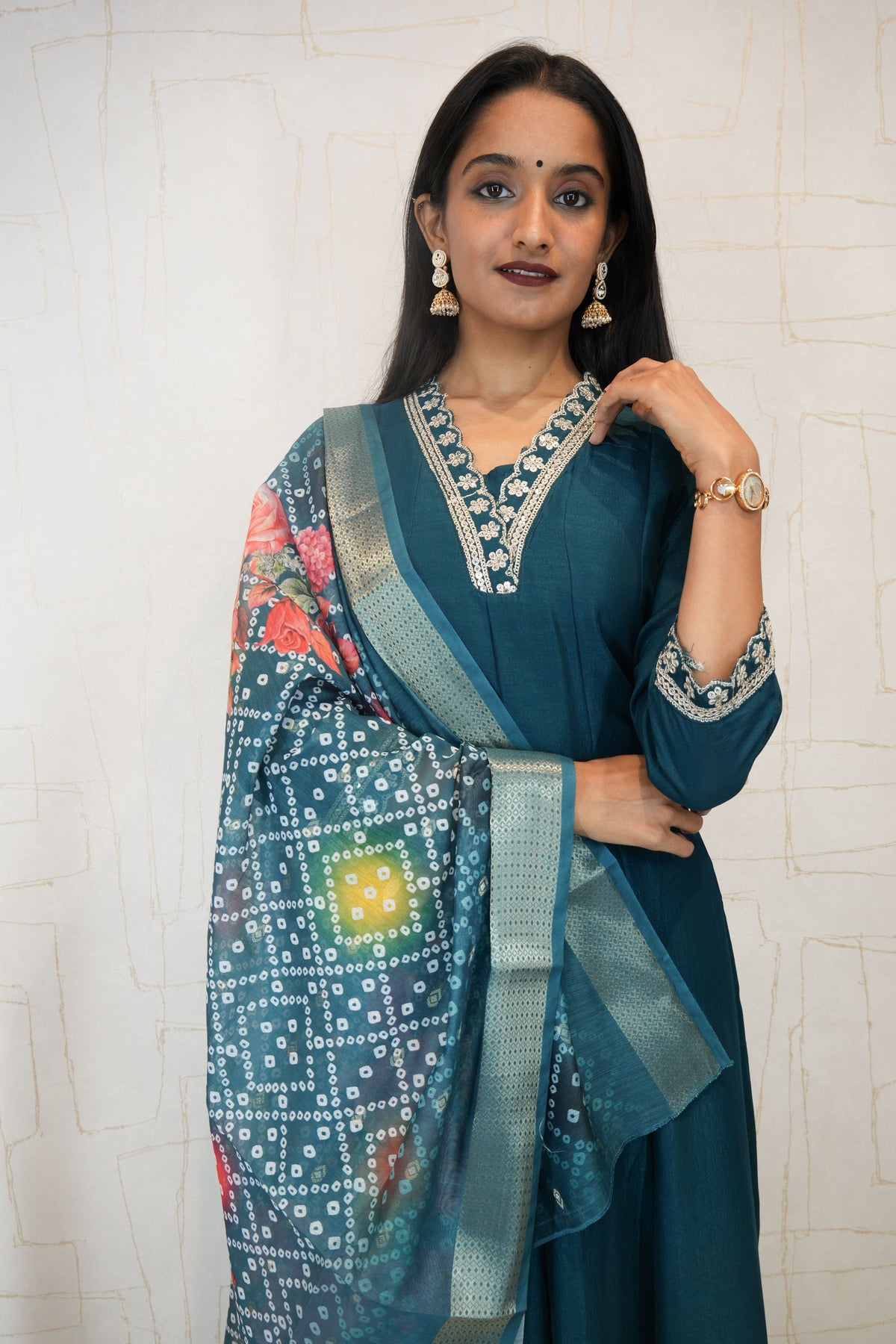 Ready-to-Wear Bandhani Dress