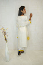 White Ready-to-Wear Ethnic Dress
