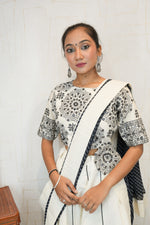 Ivory Black Navratri Lehenga Set