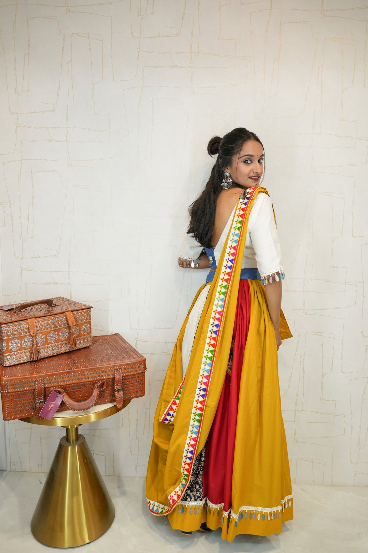 Handcrafted Kutchhi Navratri Lehenga Choli
