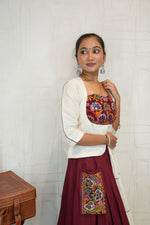 Handcrafted Kutchhi Embroidered Navratri Lehenga Set