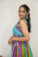 Vibrant Bandhani Navratri Lehenga Set