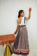 Handcrafted Kutchhi Embroidered Lehenga Set