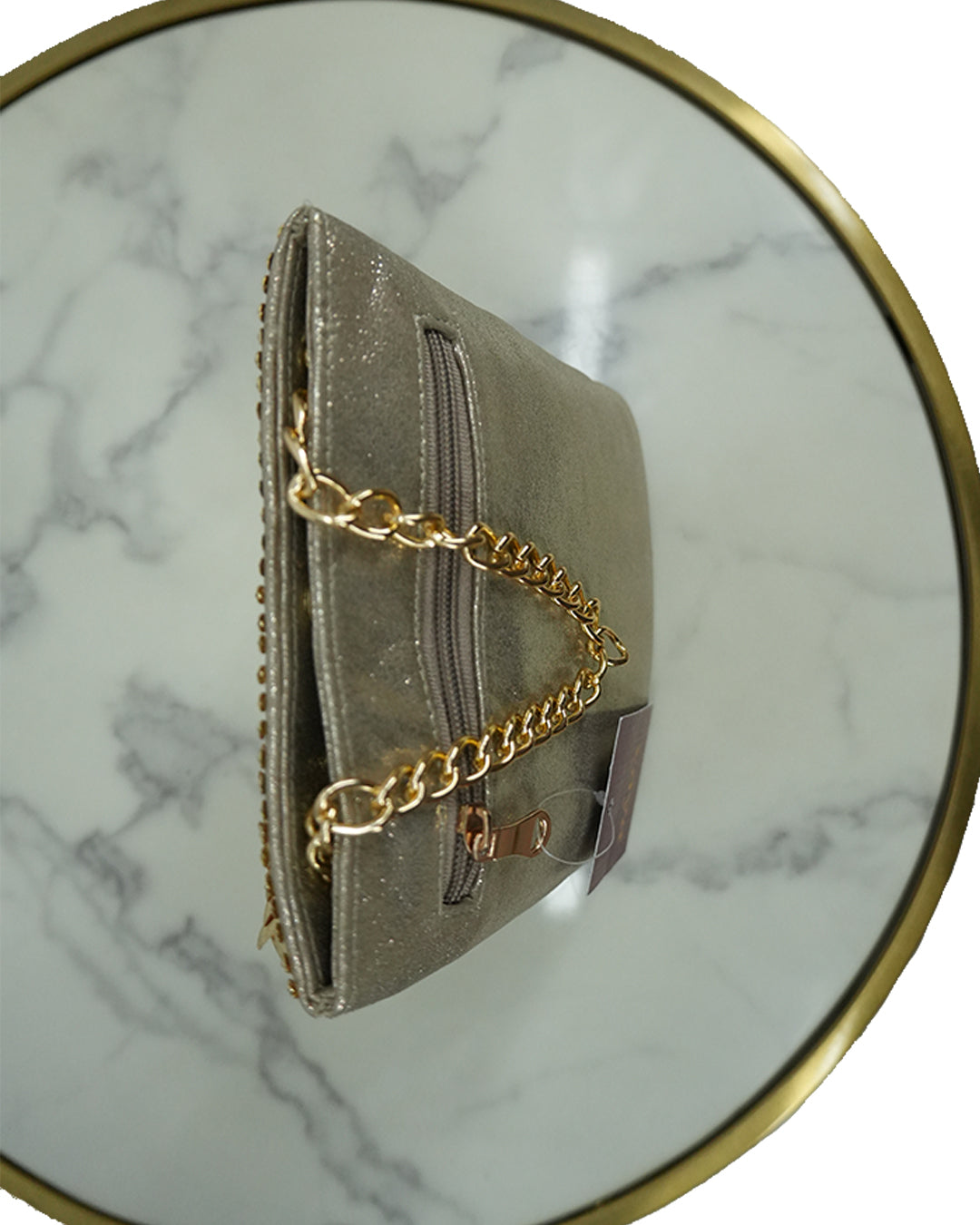 Gleam Sequin Clutch