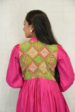 Embroidered Short Kurta with Pant Set