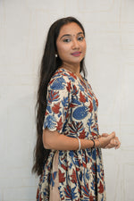 Floral Printed Kurta with Palazzo Set