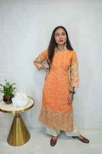 Embroidered Ethnic Kurti