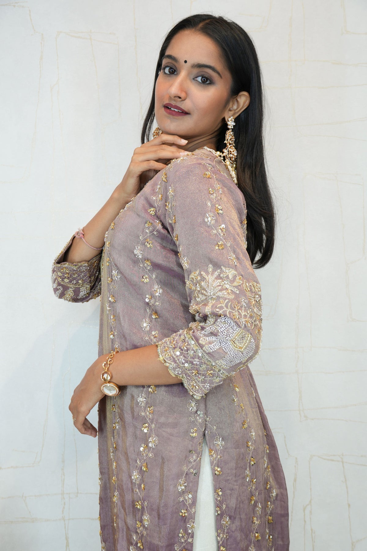 Embroidered Ethnic Kurti